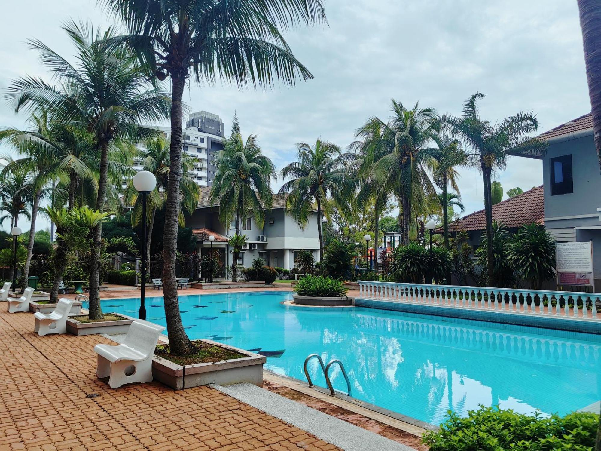 Melaka Gx Homestay Resort Pool View P0804 With Netflix, Tvbox And Games 외부 사진